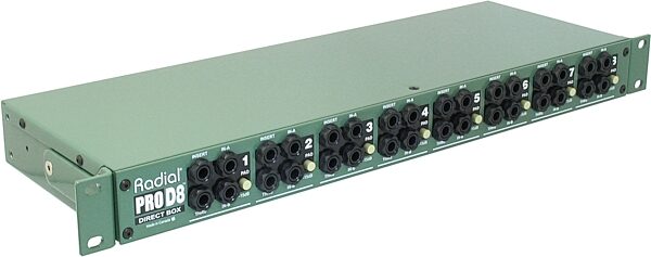 open zoom image for Radial Engineering ProD8 8-Channel Passive DI Direct Box, New, Action Position Back