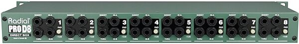open zoom image for Radial Engineering ProD8 8-Channel Passive DI Direct Box, New, Action Position Back