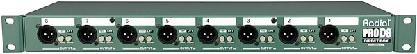 open zoom image for Radial Engineering ProD8 8-Channel Passive DI Direct Box, New, Main