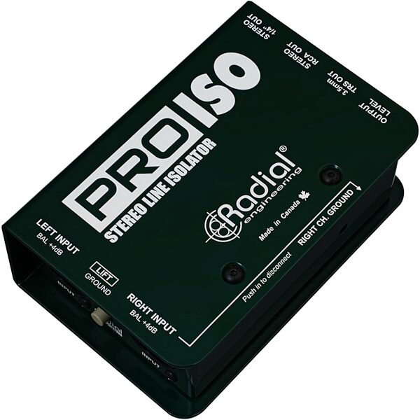 open zoom image for Radial Engineering ProISO Passive Stereo Line Converter, New, Main
