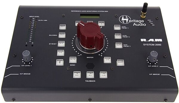 open zoom image for Heritage Audio RAM System 2000 Desktop Monitoring Controller, New, Top