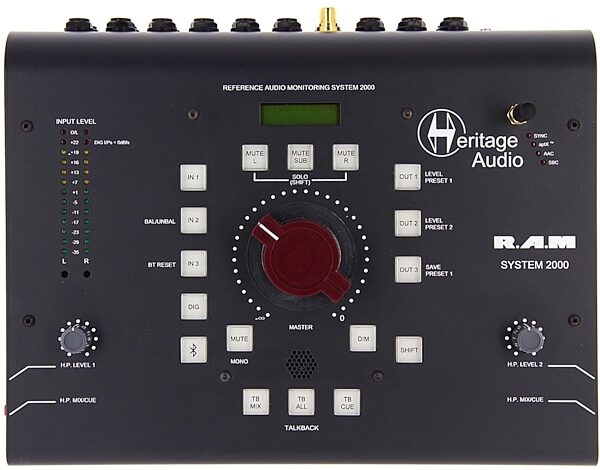 open zoom image for Heritage Audio RAM System 2000 Desktop Monitoring Controller, New, Main