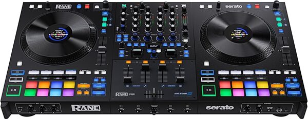 open zoom image for Rane Four Professional DJ Controller, New, Action Position Back