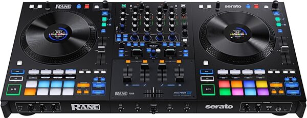 open zoom image for Rane Four Professional DJ Controller, New, Action Position Back