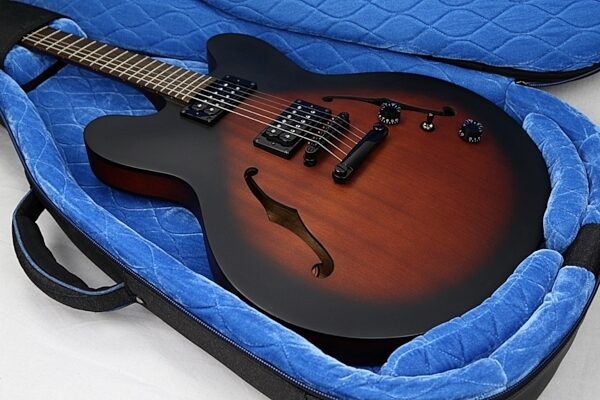 open zoom image for Reunion Blues RBCSH Semi-Hollow Electric Guitar Gig Bag, View 9