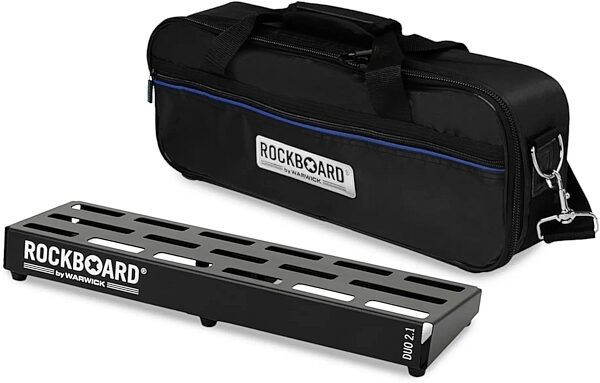 open zoom image for RockBoard DUO 2.1 Pedalboard (with Gig Bag), New, view