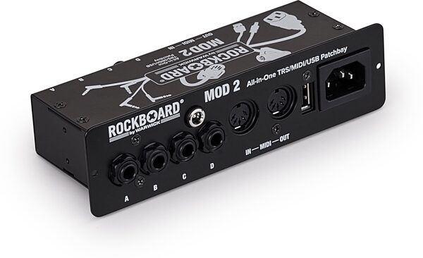 open zoom image for RockBoard MOD 2 V2 Pedalboard Patchbay, New, Action Position Front