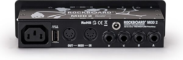 open zoom image for RockBoard MOD 2 V2 Pedalboard Patchbay, New, Action Position Back