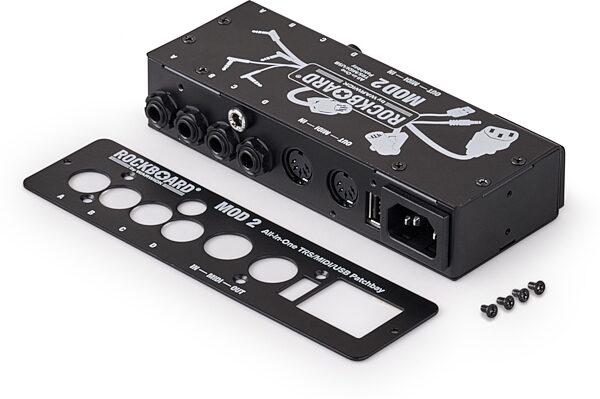 open zoom image for RockBoard MOD 2 V2 Pedalboard Patchbay, New, Action Position Front