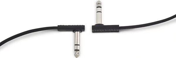 open zoom image for RockBoard Flat TRS Cable, Right Angle, 15 centimeter, Action Position Back