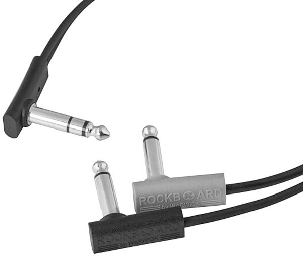 open zoom image for RockBoard Flat Y-Splitter Patch Cable, 20 centimeter, Action Position Back