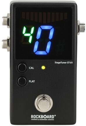 open zoom image for RockBoard StageTuner ST-01 Chromatic Pedal Stage Tuner, New, Action Position Back