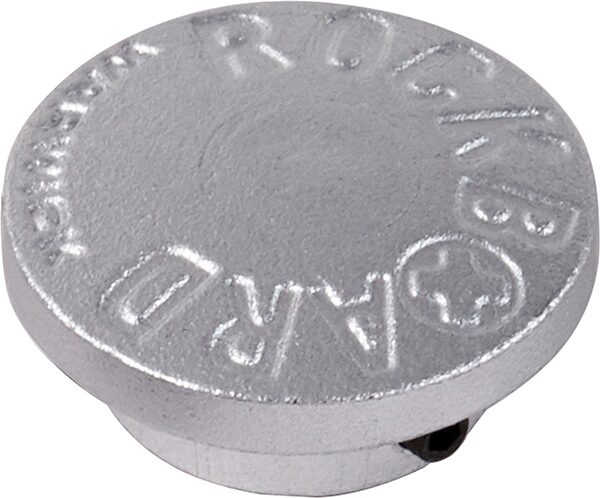 open zoom image for RockBoard StomPete Footswitch Topper, 3-Pack, Silver, Action Position Back