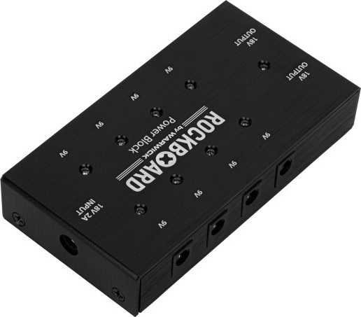 open zoom image for RockBoard Power Block V2 Multi-Power Supply, New, Action Position Back