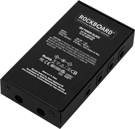 open zoom image for RockBoard Power Block V2 Multi-Power Supply, New, Action Position Back
