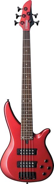 open zoom image for Yamaha RBX375 5-String Electric Bass, Red Metallic