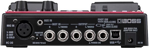 open zoom image for Boss RC-30 Loop Station Twin Pedal, Rear
