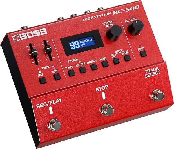 open zoom image for Boss RC-500 Loop Station Pedal, New, Action Position Front