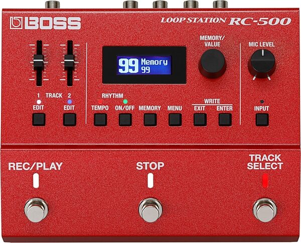 open zoom image for Boss RC-500 Loop Station Pedal, New, Action Position Front