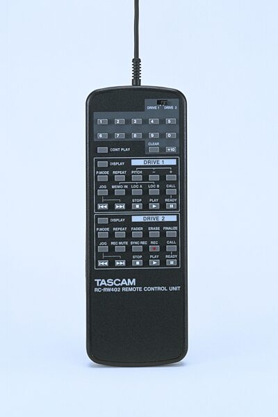 open zoom image for TASCAM CDRW402 Dual CD Recorder/Player, Remote