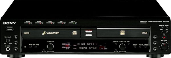 open zoom image for Sony RCD-W500C CD Recorder and Player, Main