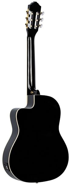 open zoom image for Ortega RCE145 Classical Acoustic-Electric Guitar (with Gig Bag), Black, Open Box (Good), view