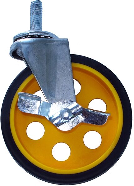 open zoom image for RocknRoller RCSTR5X125 G-Force Caster with Brake, Open Box (Very Good), Action Position Back
