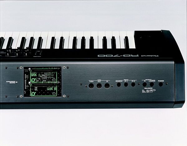 open zoom image for Roland RD700 88-Key Expandable Keyboard, Rear