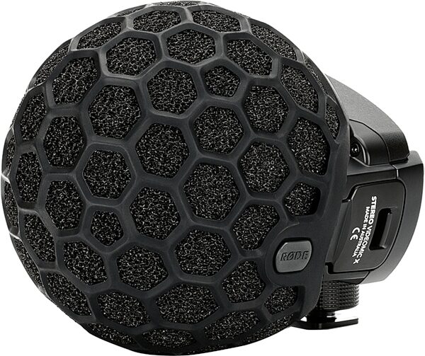 open zoom image for Rode SVMX Stereo Video Mic-X Broadcast Stereo Microphone, Action Position Back