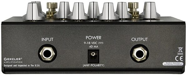 open zoom image for Genzler Re/Q Bass Guitar Dual Function Equalizer Pedal, New, view