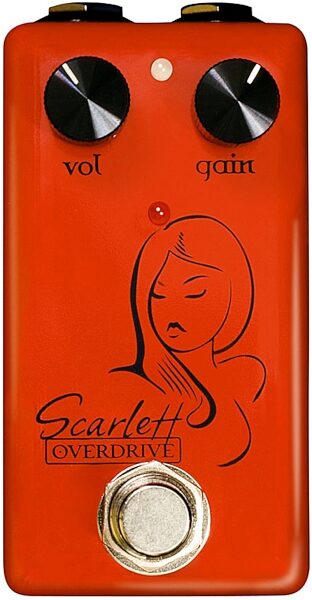 open zoom image for Red Witch Seven Sisters Scarlet Overdrive Pedal, Main