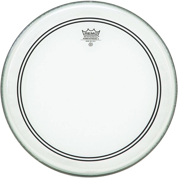 open zoom image for Remo Powerstroke 3 Clear Bass Drumhead, 24 inch, Main