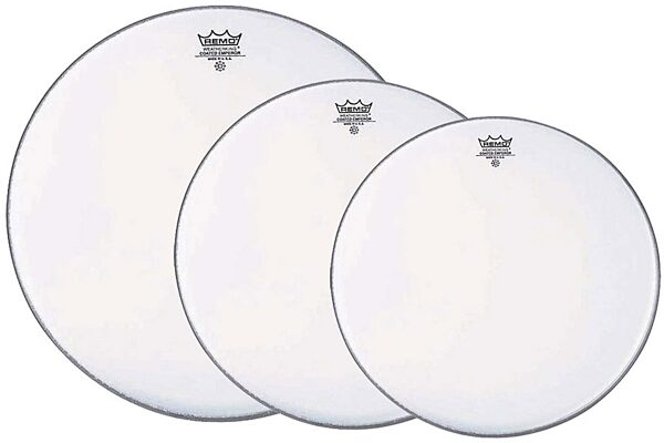 open zoom image for Remo Coated Emperor Tom Drumhead Pack, 10, 12, and 14 inch, Pack 2, Main