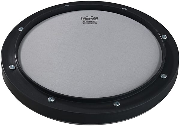 open zoom image for Remo Silentstroke Tunable Practice Pad, Black, 8 inch, RT-0008-SN, Main