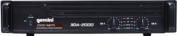 open zoom image for Gemini XGA-2000 Power Amplifier (250 Watts), New, Action Position Back