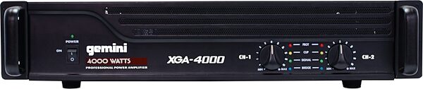 open zoom image for Gemini XGA-4000 Power Amplifier (700 Watts), New, Action Position Back