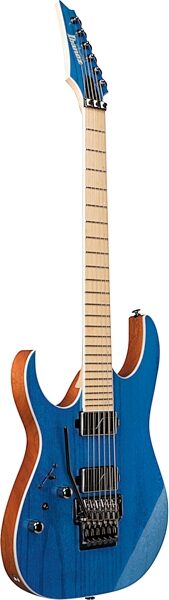 open zoom image for Ibanez RG5120ML Prestige Electric Guitar, Left-Handed (with Case), Frozen Ocean, Action Position Back