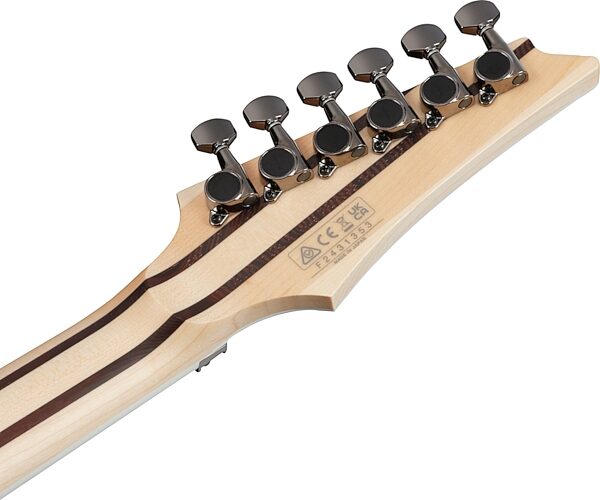open zoom image for Ibanez RG5120ML Prestige Electric Guitar, Left-Handed (with Case), Frozen Ocean, Action Position Back