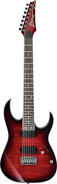 open zoom image for Ibanez RG7321FM 7-String Electric Guitar, Blackberry Sunburst