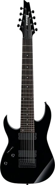 open zoom image for Ibanez RG8 Left-Handed Electric Guitar, 8-String, Black