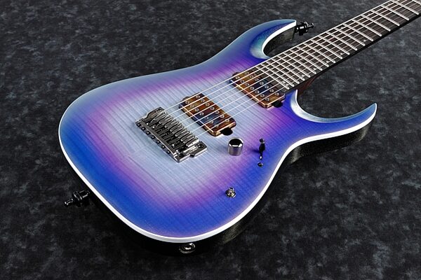 open zoom image for Ibanez RGA71AL Axion Label Electric Guitar, 7-String, Angled Front
