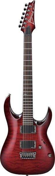 open zoom image for Ibanez RGA72QME Electric Guitar, Blackberry Sunburst