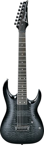 open zoom image for Ibanez RGA7QM Electric Guitar, 7-String, Transparent Gray Burst