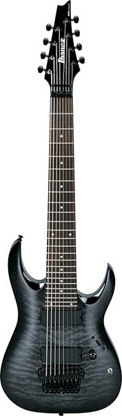 open zoom image for Ibanez RGA8QM Electric Guitar, 8-String, Transparent Gray Burst