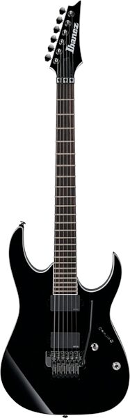 open zoom image for Ibanez RGIR20E Iron Label Electric Guitar, Black