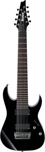 open zoom image for Ibanez RGIR28FE Iron Label Electric Guitar, 8-String, Black