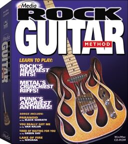 open zoom image for eMedia Rock Guitar Method (Macintosh and Windows), Main