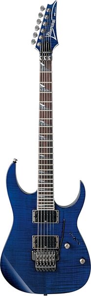 open zoom image for Ibanez RGT42DXFM Electric Guitar with Flame Top, Brite Blue
