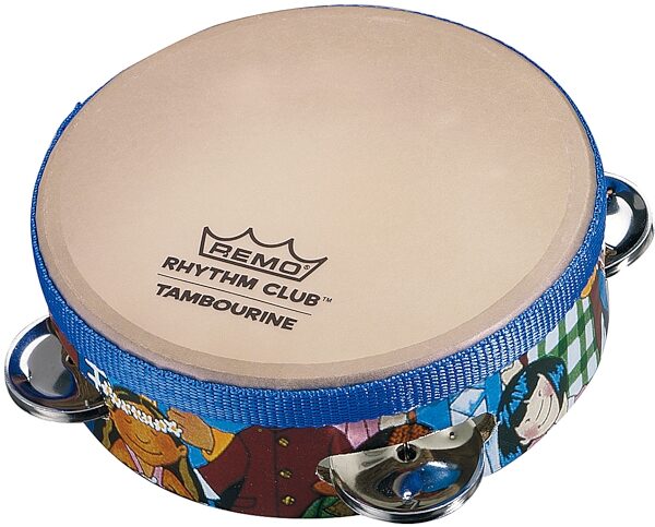 open zoom image for Remo Rhythm Club Tambourine, 6 inch, RH-2106-00, Main