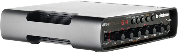 open zoom image for TC Electronic RH450 Bass Amp Head (450 Watts), Side